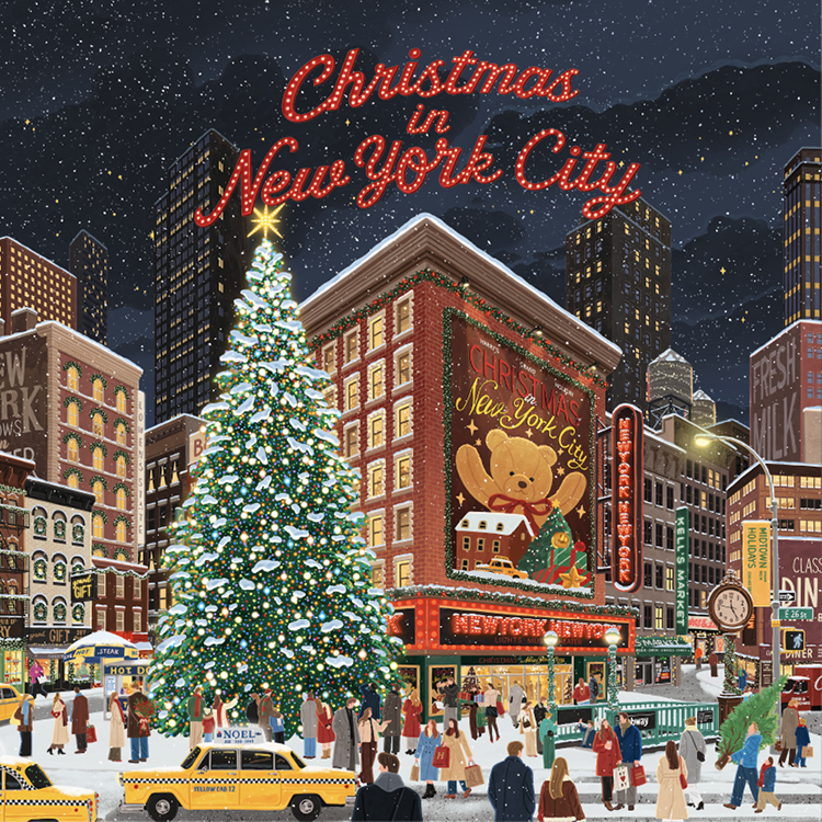 Christmas in
New York City
-크리스마스 가이드 맵 이미지